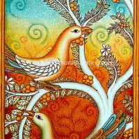 NATURE-INDIAN-TRADITIONAL-PAINTING