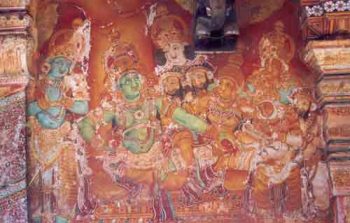 Kerala Temple Mural Painting