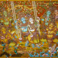 Krishna with Gopies