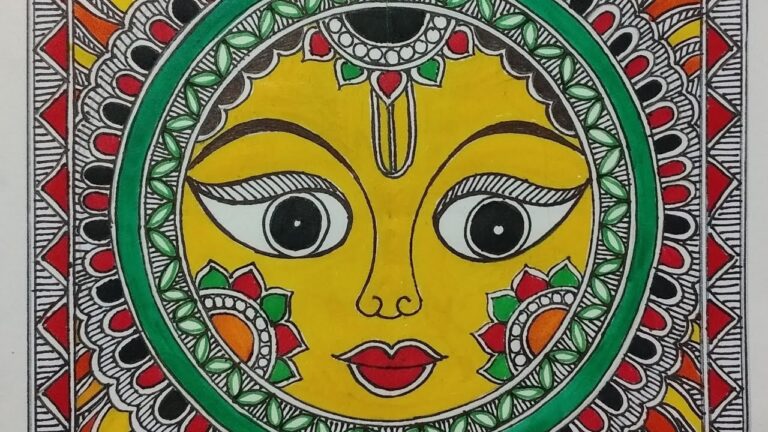 MADHUBANI PAINTING (MITHILA PAINTING) - Kerala Mural Painting