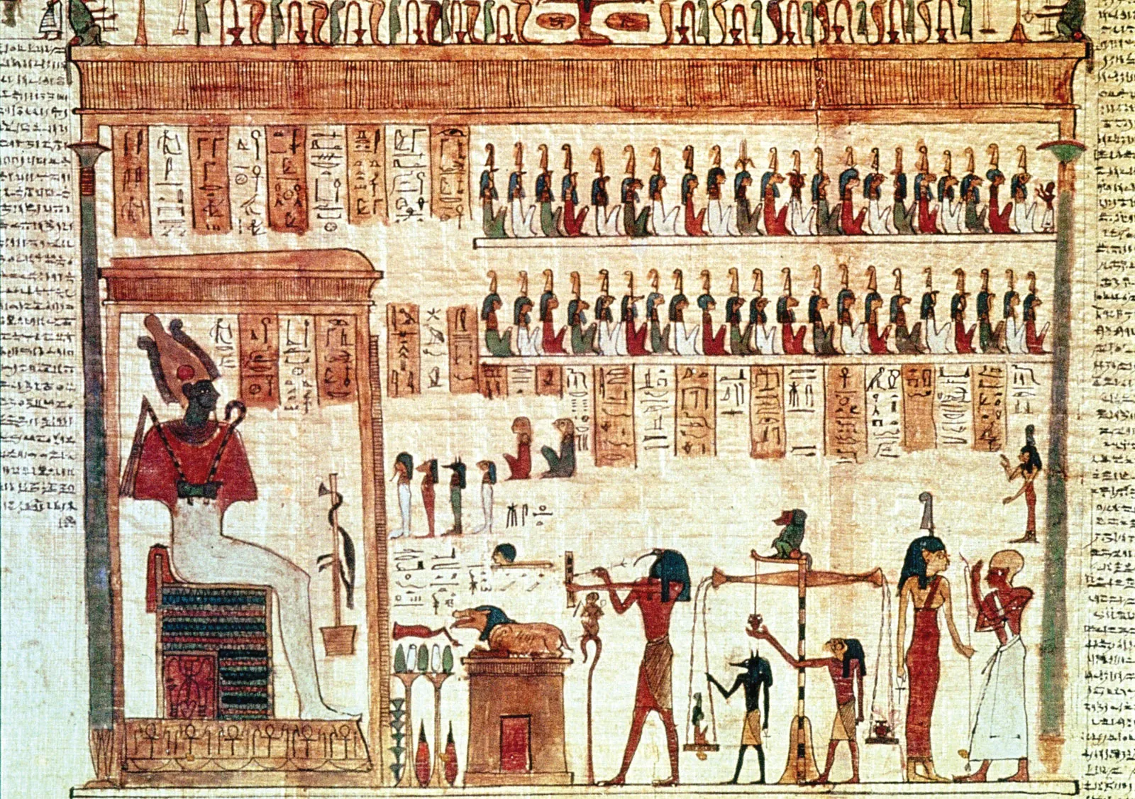 Книга мертвых. Древнеегипетская книга мертвых. Египетские манускрипты.
