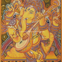 Lord Ganapahi Mural