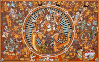 Shiva_Thandavam_Mural_painting