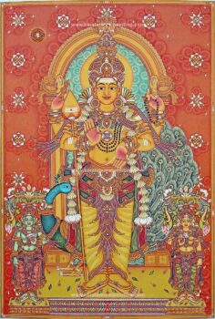 Lord_Muruga_Kerala_Mural