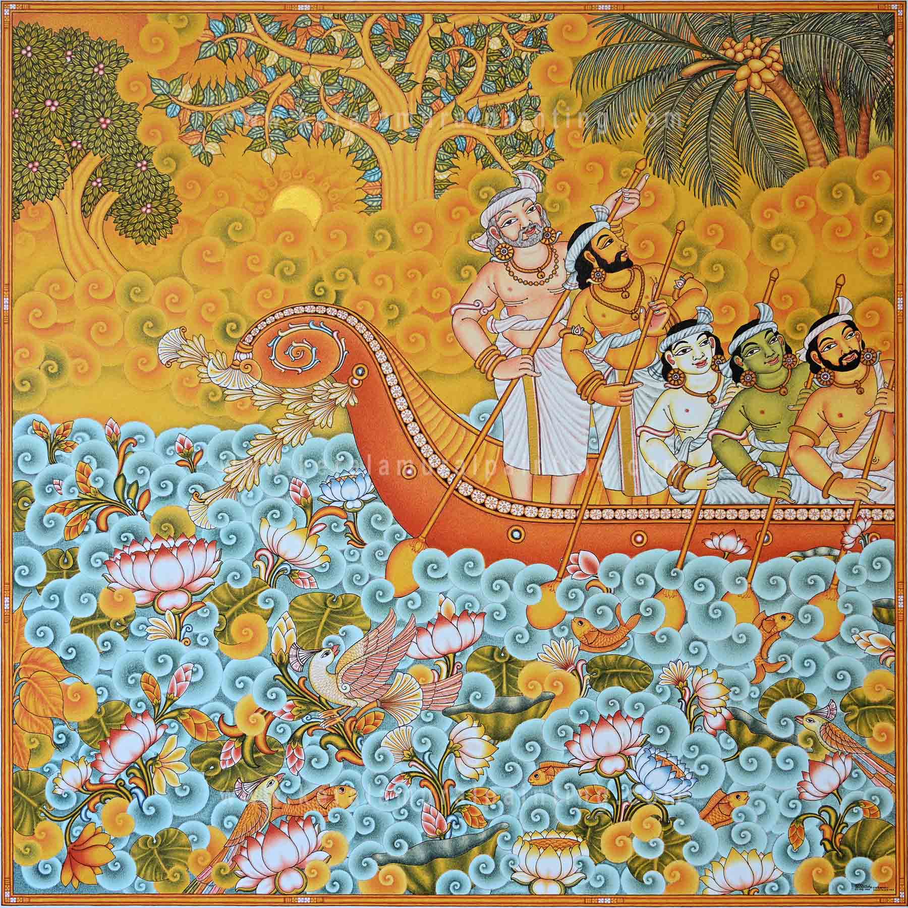 Kerala_Mural_Painting_Scenary
